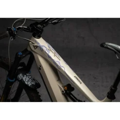 DYEDBRO Frame Protection Kit Lightning E-BIKE - blue matte
