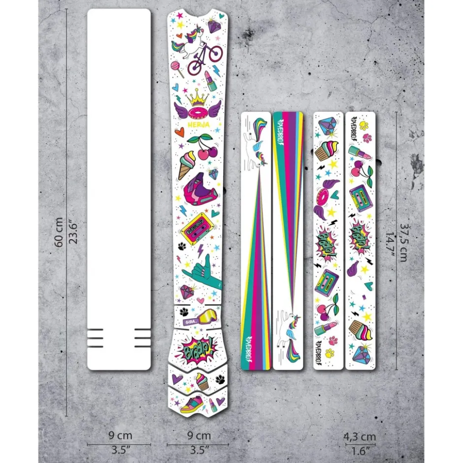 DYEDBRO Frame Protection Kit Geometric