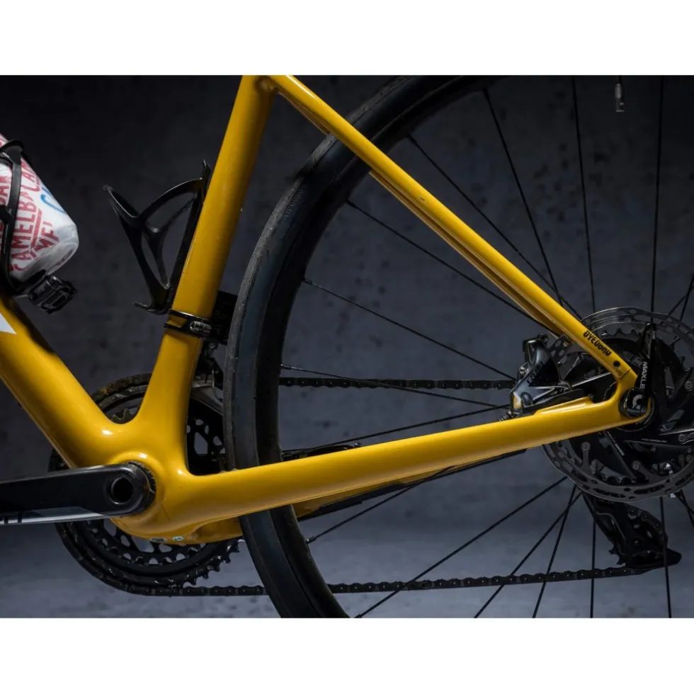 DYEDBRO Gravel Frame Protection Kit CLEAR - black gloss