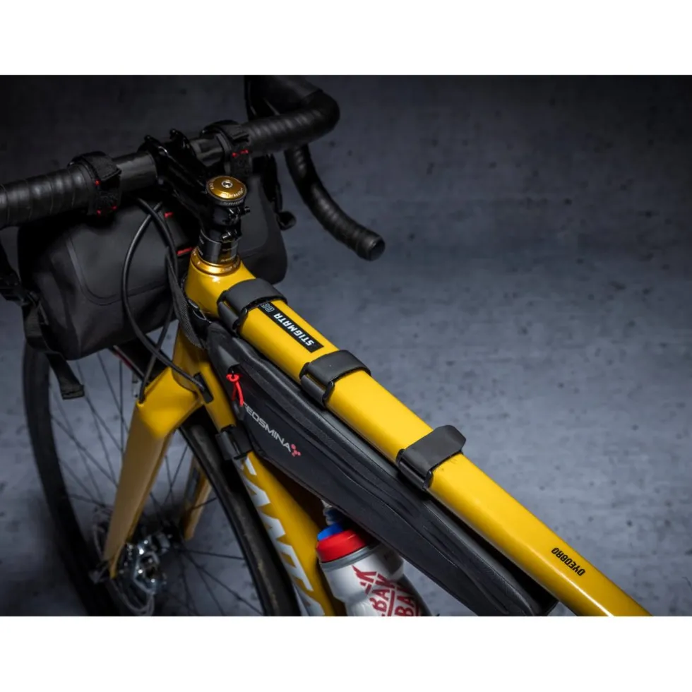 DYEDBRO Gravel Frame Protection Kit CLEAR - black gloss