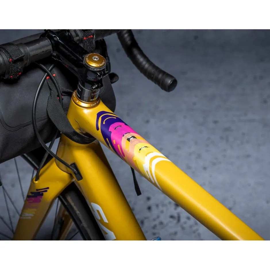 Stickers < Dyedbro 80s Gravel Beschermfolie voor het Frame - matte