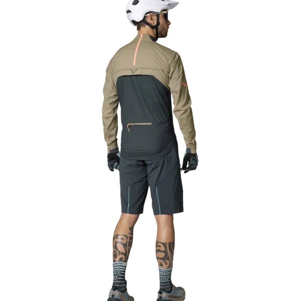Dynafit Ride Wind Jas Heren - Rock Khaki