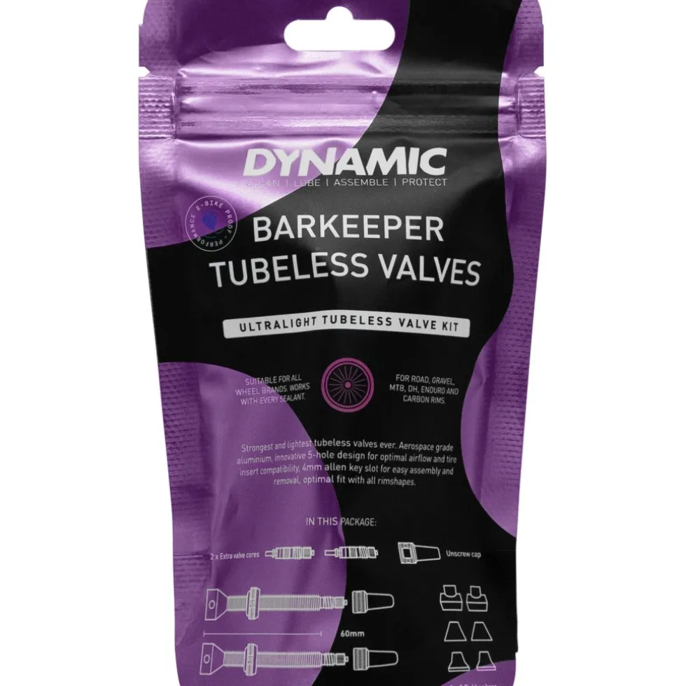 Dynamic Barkeeper Tubeless Ventiel Set - 60mm