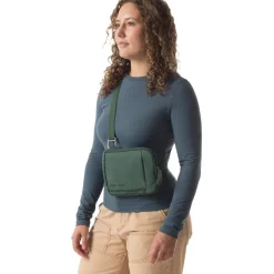 Eagle Creek Stash RFID Schoudertas - grass green