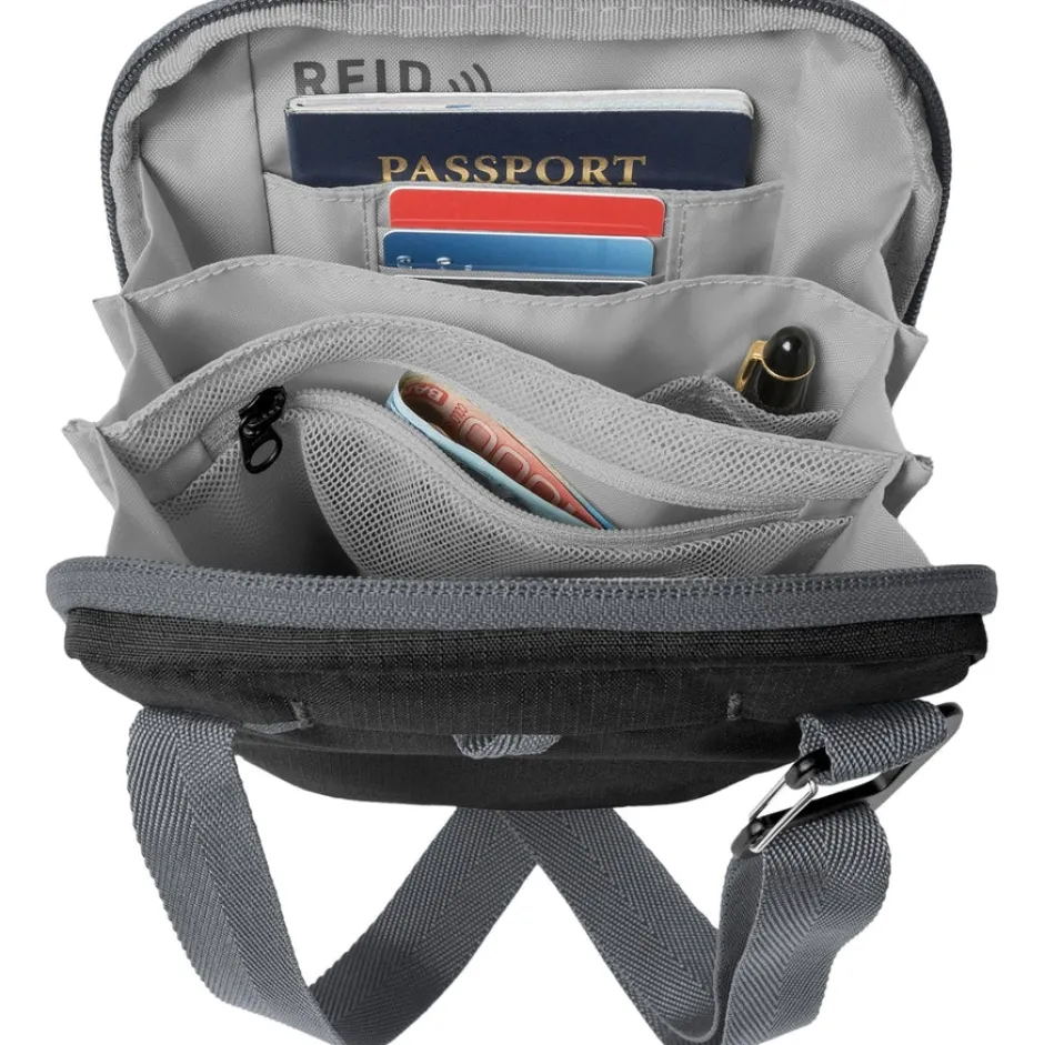 Messenger Bags En Schoudertassen < Eagle Creek Stash RFID Schoudertas - zwart