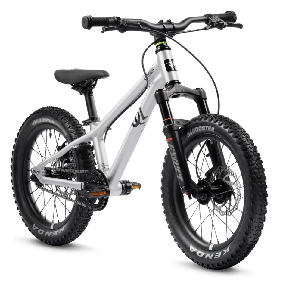 Kindermountainbikes < Early Rider Charger 16 - 16" Kinderfiets - 2026 - brushed aluminium