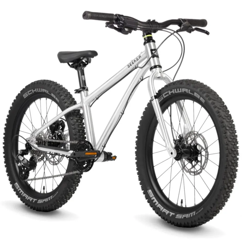 Kindermountainbikes < Early Rider Seeker 20 - 20" Kinderfiets - 2025 - brushed aluminum