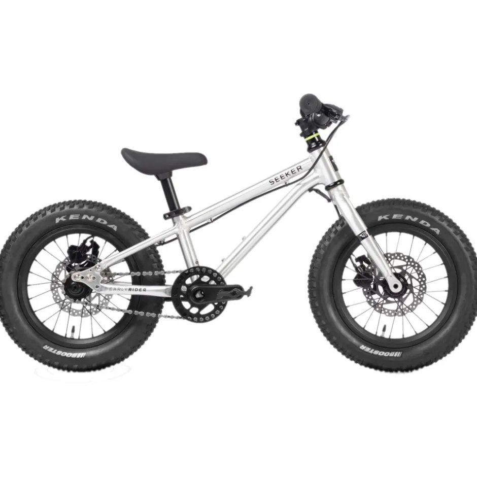 Kindermountainbikes < Early Rider Seeker 14 - 14" Kinderfiets - 2025 - brushed aluminum
