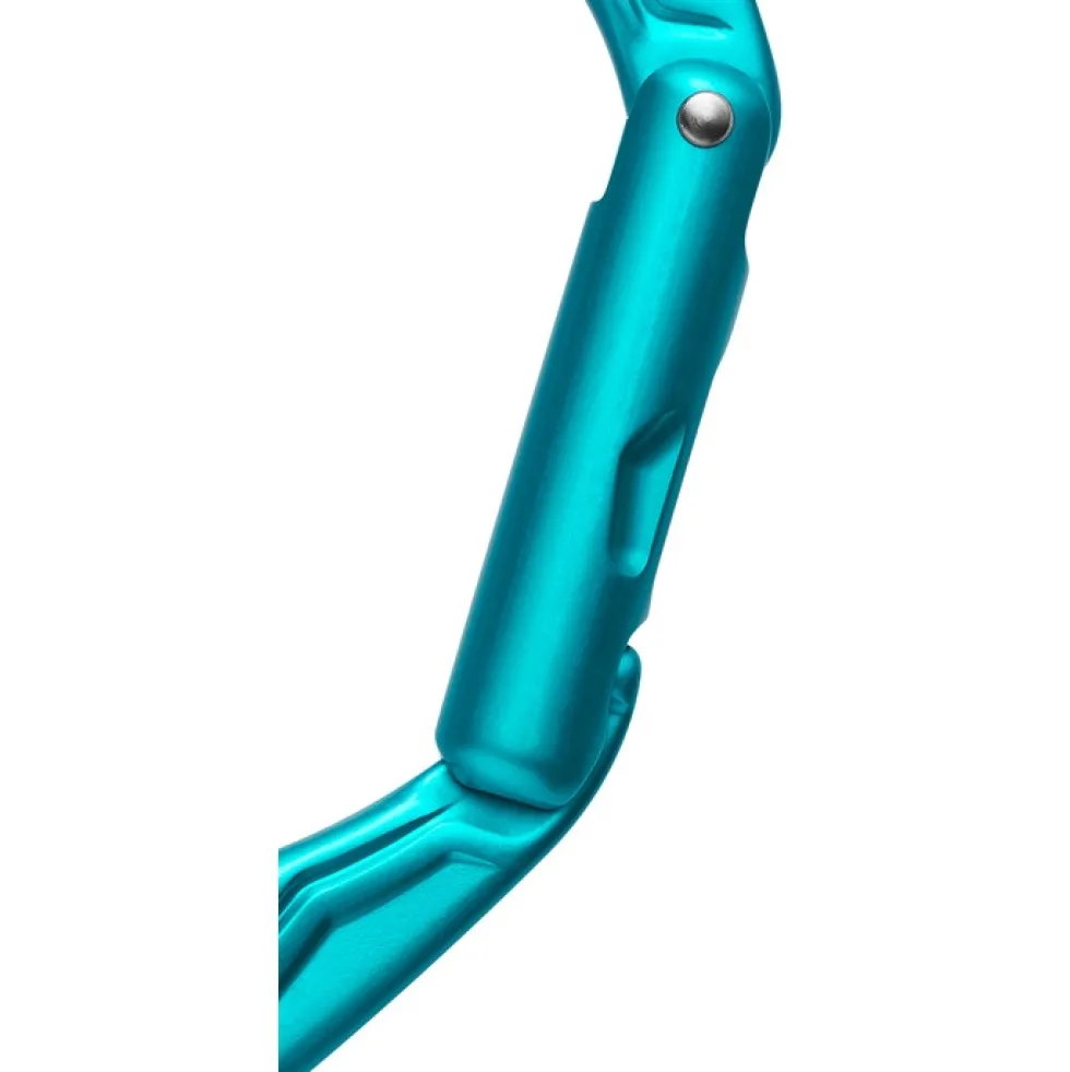 Edelrid Axiom Carabiner with integrated Pulley - icemint