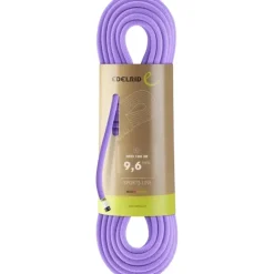 Klimtouwen < Edelrid Neo 100 3R 9,6 mm Klimtouw - 50 m - lavender