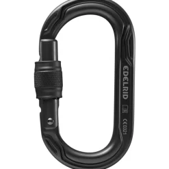 Edelrid Oval Power 2500 Screw II Karabijnhaak - night