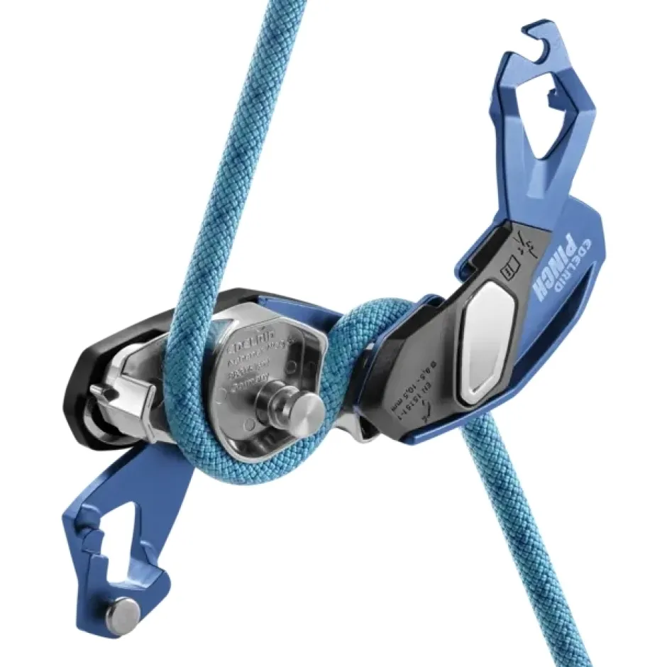 Zekerings- En Afdaalapparaten < Edelrid Pinch Zekeringsapparaat - blue-night