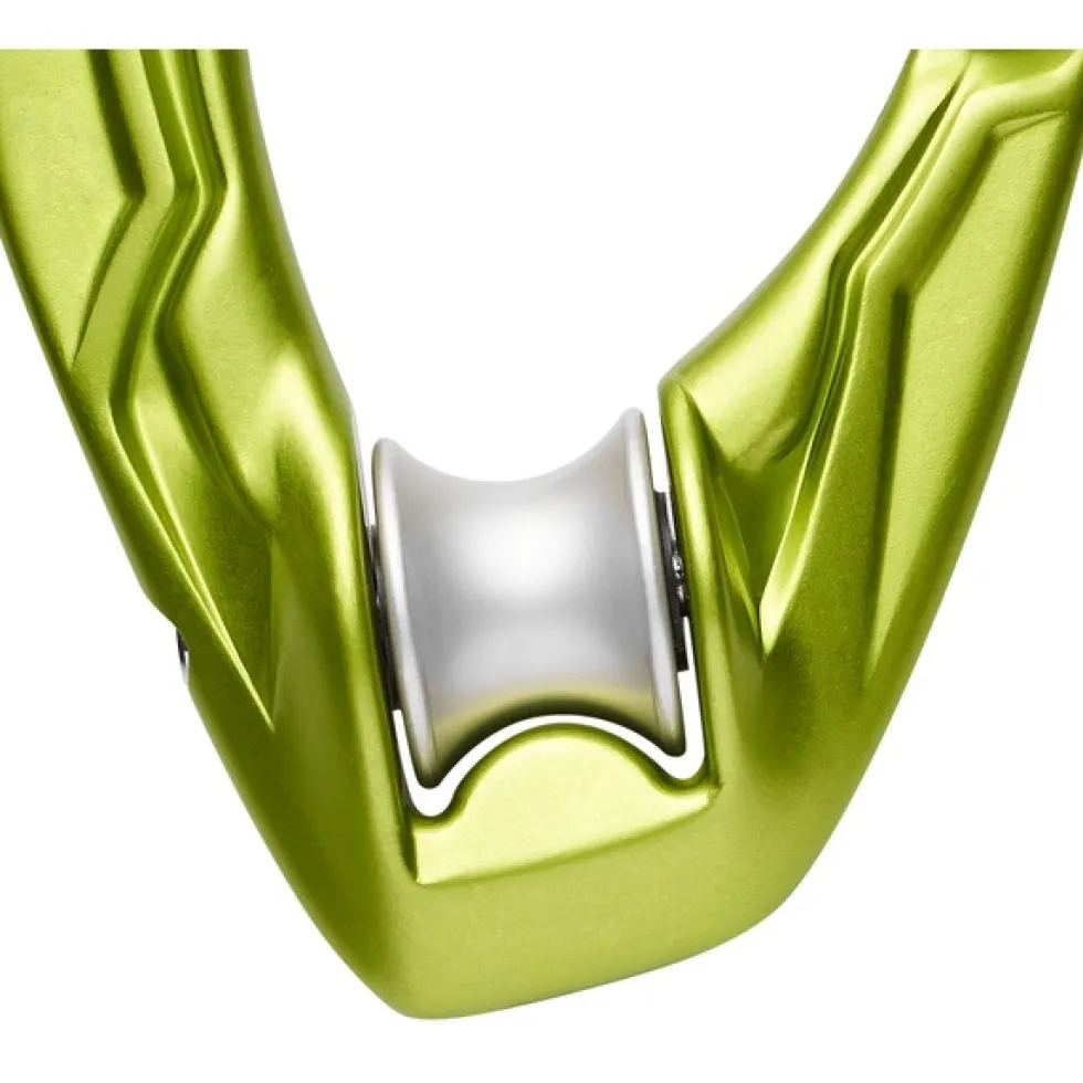 Edelrid Axiom Slider Carabiner with integrated Pulley - oasis