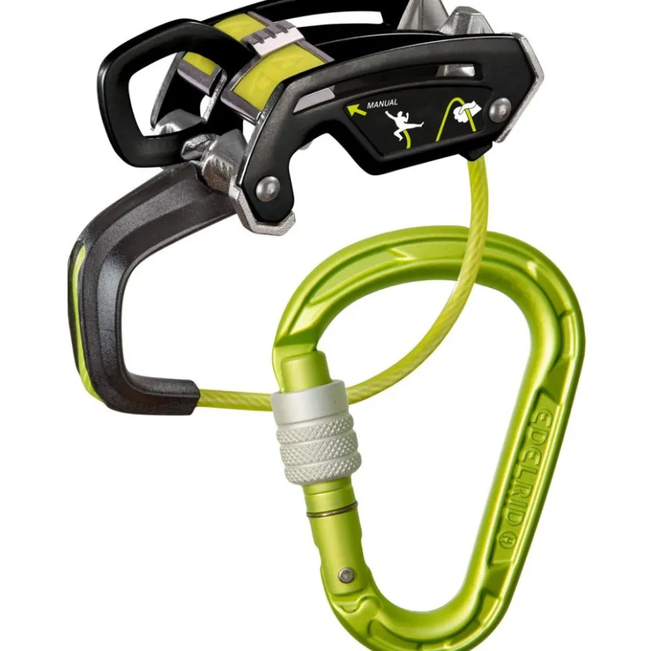 Zekerings- En Afdaalapparaten < Edelrid Giga Jul Belay Kit Strike Screw - oasis