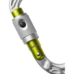 Edelrid HMS Bullet PermaLock Carabiner - silver