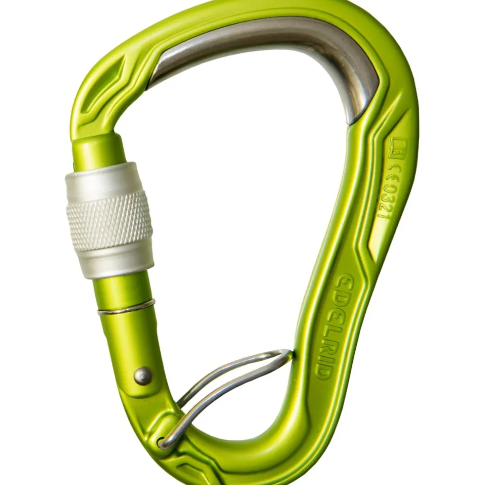 Edelrid HMS Bulletproof Screw FG II Carabiner - oasis