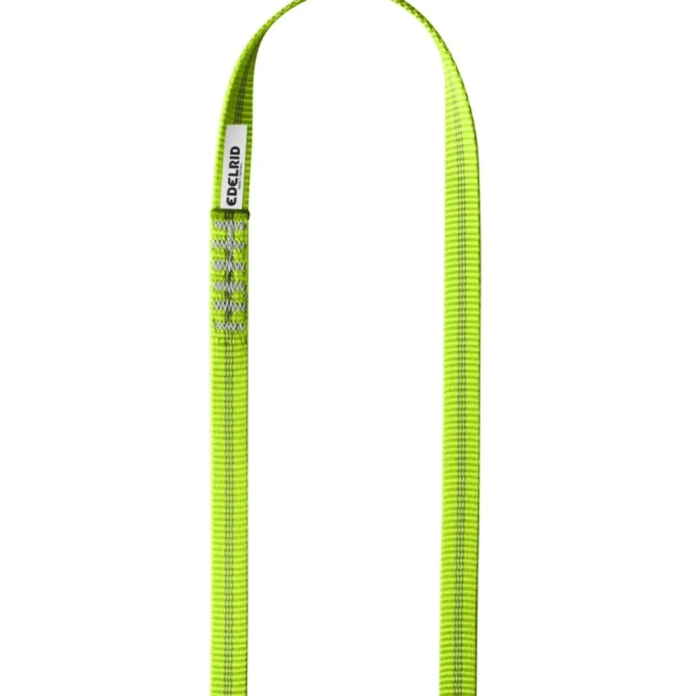 Edelrid PES Sling 16 mm Lus - 60 cm - neon green