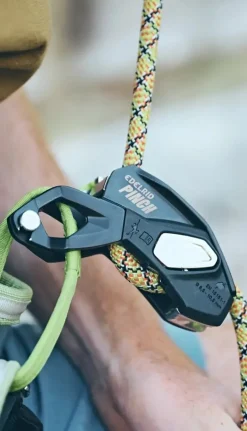 Zekerings- En Afdaalapparaten < Edelrid Pinch Zekeringsapparaat - anthracite-oasis