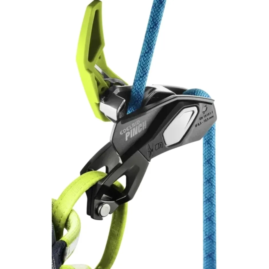 Zekerings- En Afdaalapparaten < Edelrid Pinch Zekeringsapparaat - anthracite-oasis