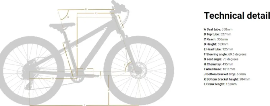 Kindermountainbikes|Mtb Hardtails < Eightshot COADY 275 SL DISC - 27,5" mountainbike voor kinderen - 2026 - sand