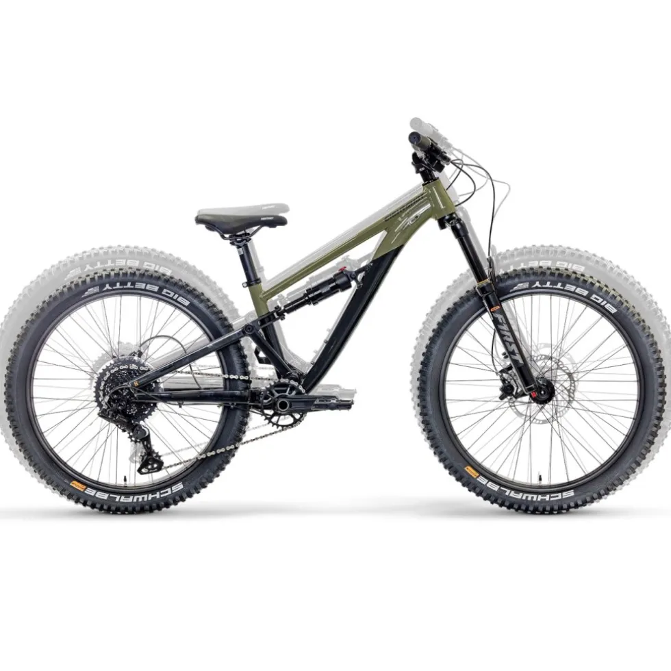 Eightshot GROOT 246 - 24" kinder mountainbike - 2026 - woodland