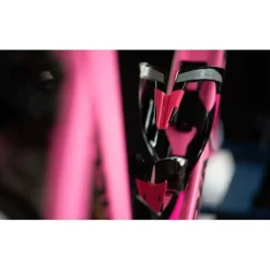 Elite Custom Race Plus Bottle Cage - black mat/white graphic