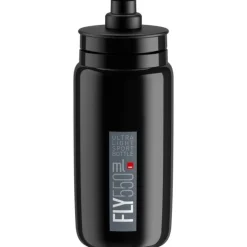 Elite Fly Fietsfles 550ml - black/grey