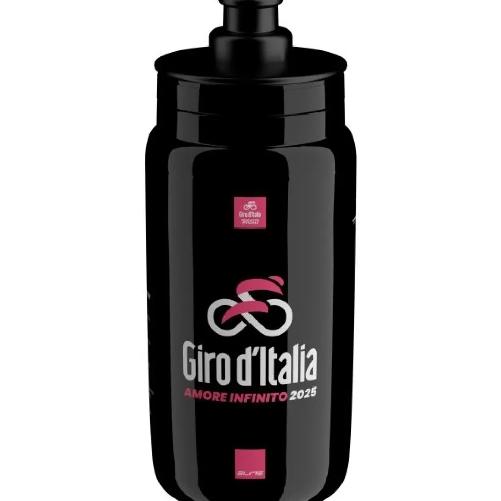 Elite Fly Giro d'Italia Fietsfles - 550ml - zwart