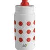 Elite Fly Sport-Waterfles - Tour de France™ 2025 Collection - 550ml - Red Polka Dot