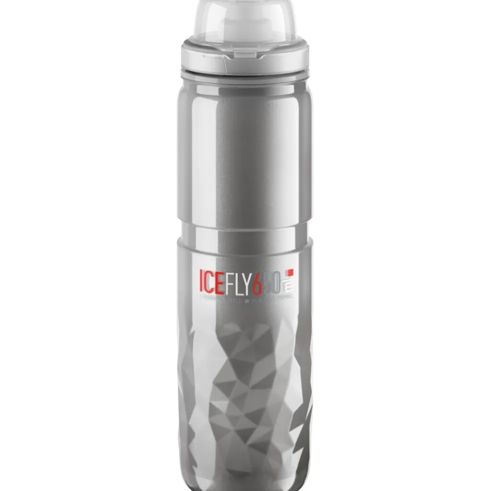 Elite Ice Fly Insulated Bottle 650ml - clear