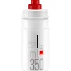 Elite Jet Fietsfles - 350ml - transparant/rood