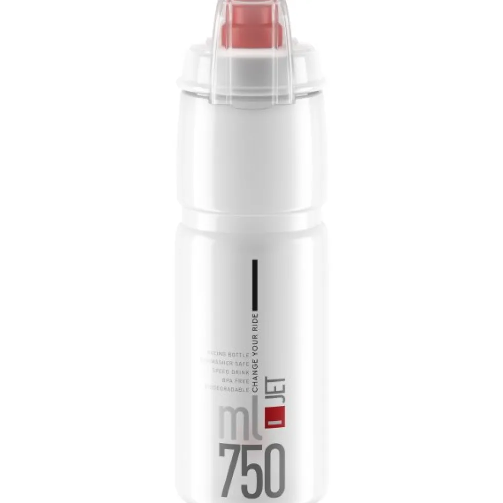 Elite Jet Plus Bottle 750ml - clear/red