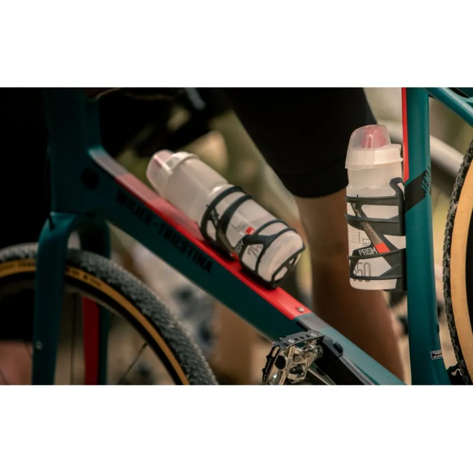 Bidonhouders < Elite Prism Carbon Bottle Cage - right - black/black