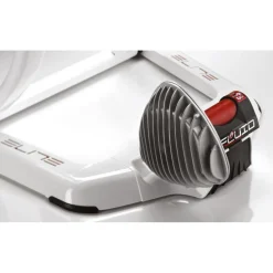 Elite Qubo Fluid - Wheel On Cycletrainer - white