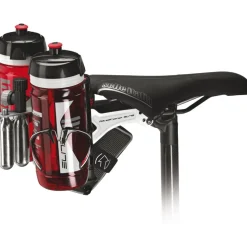 Elite Skekane Saddle Bracket for Bottle Cage - black