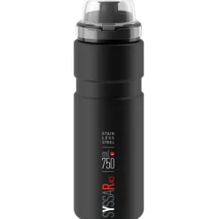 Elite Syssa Race Fles 750ml - black mat