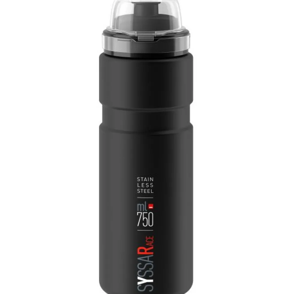 Elite Syssa Race Fles 750ml - black mat