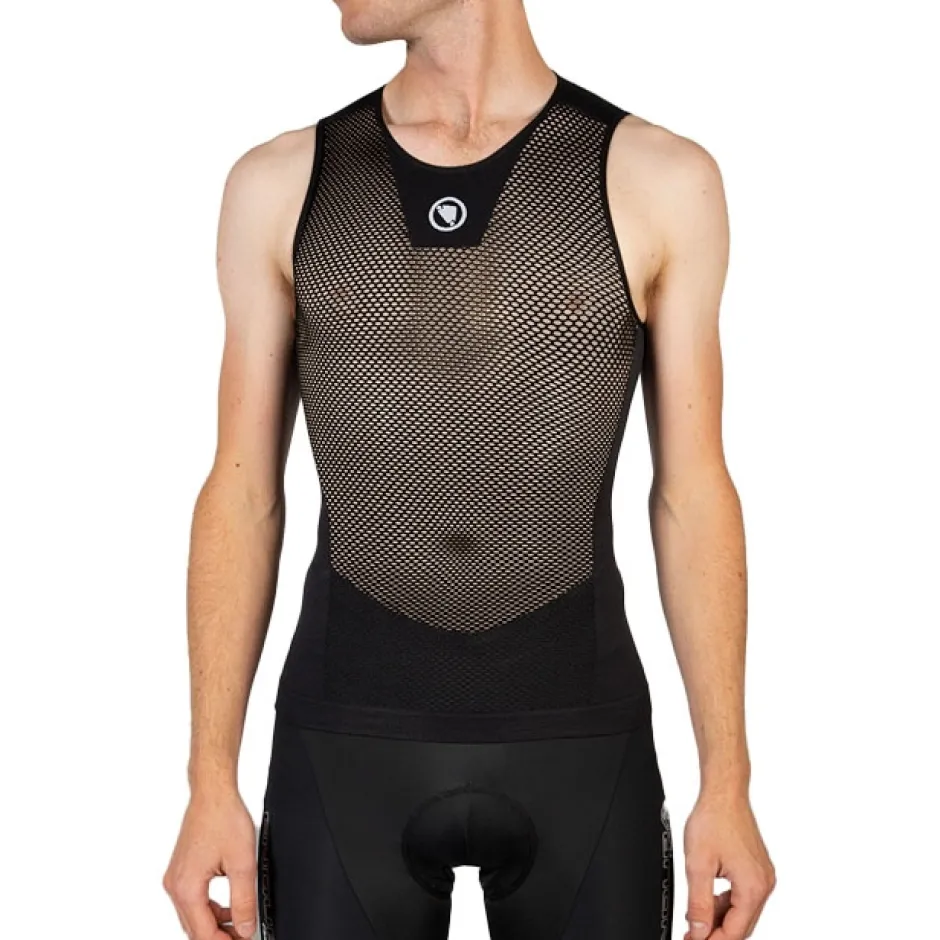 Ondershirts|Baselayers < Endura Fishnet II Hemd zonder Mouwen Heren - zwart