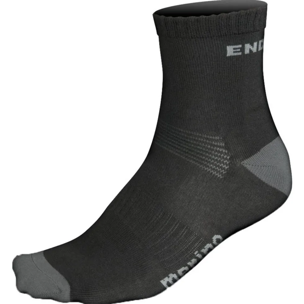 Endura BaaBaa Merino Sokken (Set van 2) - zwart
