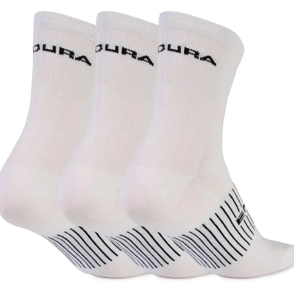 Fietssokken < Endura Coolmax® Race Sokken (Set van 3) - white