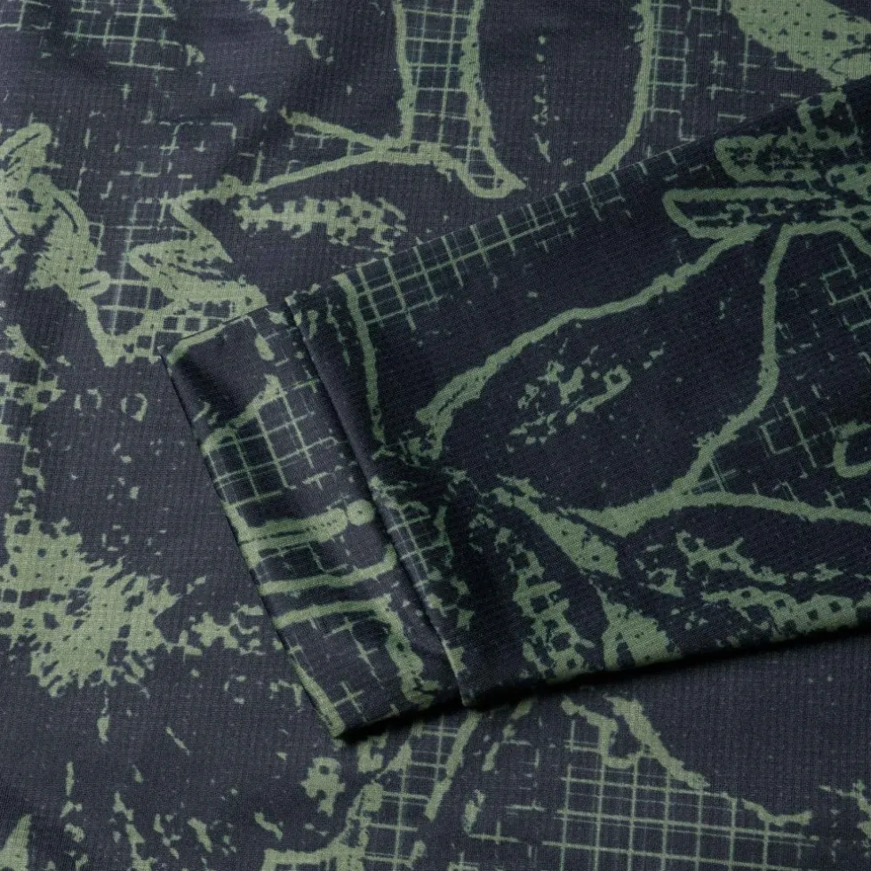 Endura Floral Ltd Printed Overhemd met Lange Mouwen Dames - zwart
