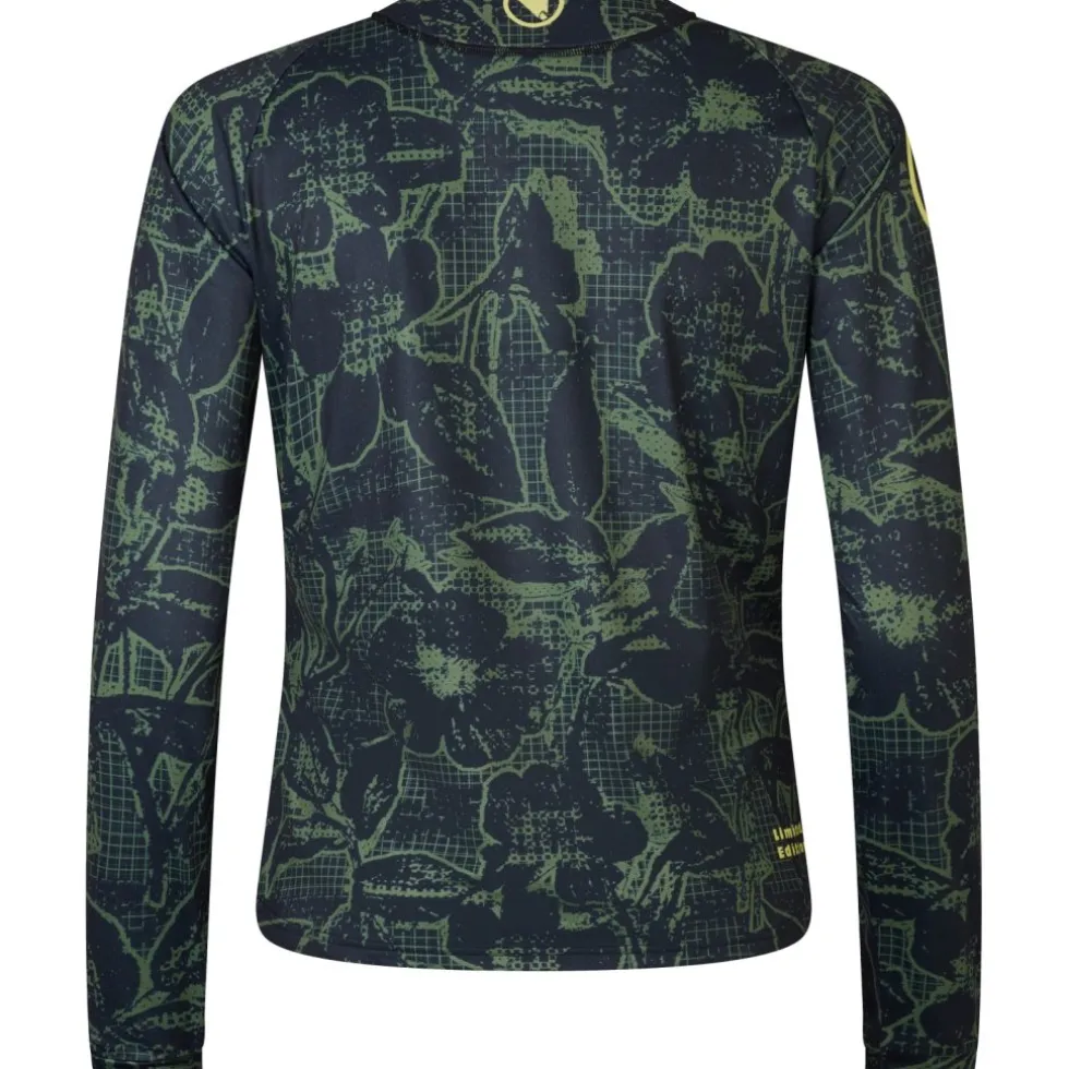Endura Floral Ltd Printed Overhemd met Lange Mouwen Dames - zwart