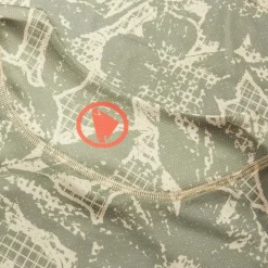 Mtb-Shirts < Endura Grid Fora td Printed Overhed et ange ouwen Heren - tweed green