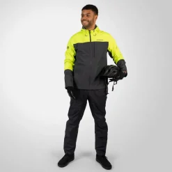 Endura Hummvee 3-in-1 Regenjas Heren - hi-viz yellow