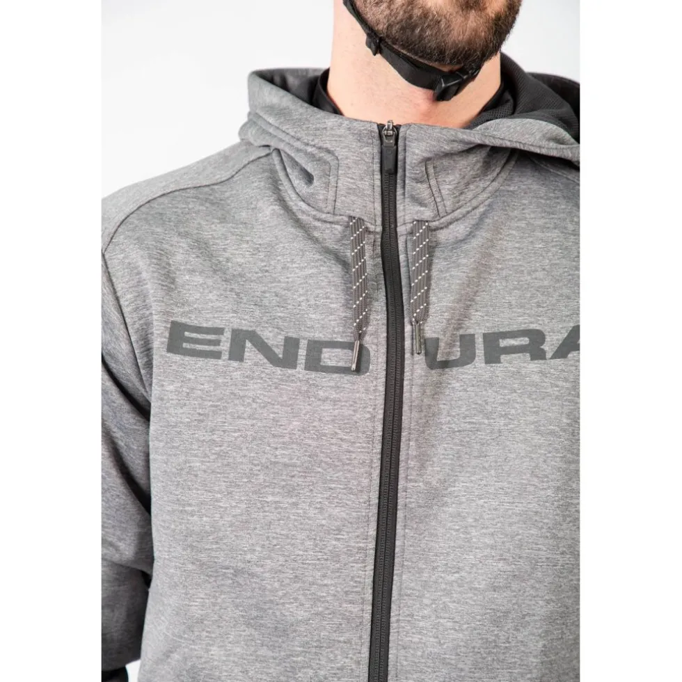 Endura Hummvee Jas met Capuchon - grijs