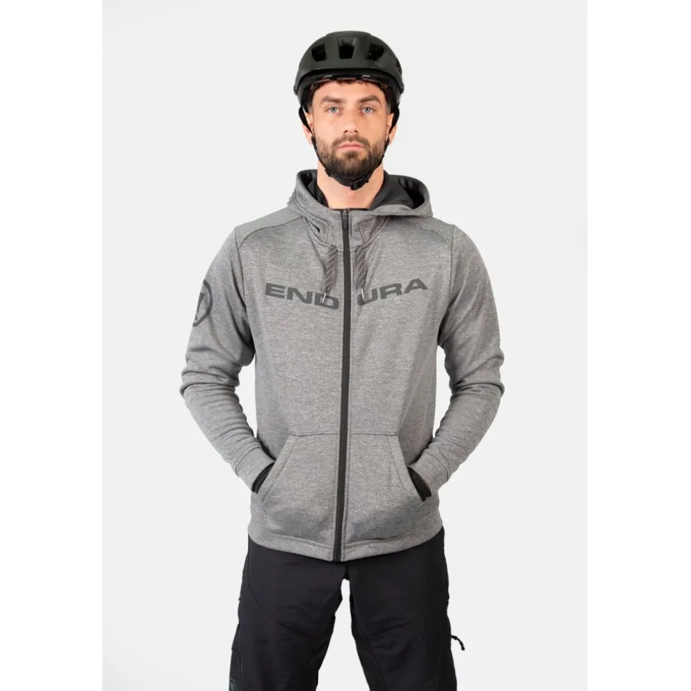 Endura Hummvee Jas met Capuchon - grijs