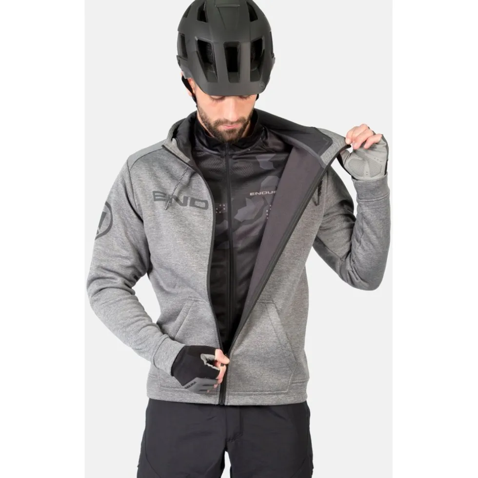 Endura Hummvee Jas met Capuchon - grijs