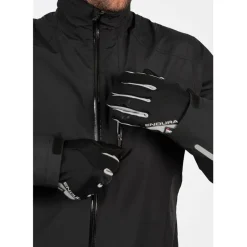 Mtb-Jacks < Endura Hummvee Regenja Heren - black