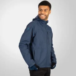 Endura Hummvee Regenjas met Capuchon Heren - ink blue