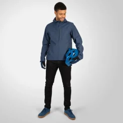 Endura Hummvee Regenjas met Capuchon Heren - ink blue